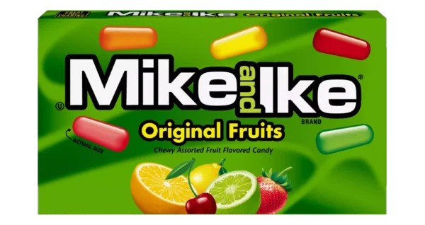 Original Mike and Ike Candy box