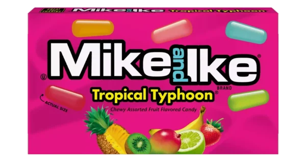 Tropical-Typhoon flavor Mike and Ike Candy